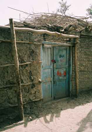 Une porte dans la vieille ville